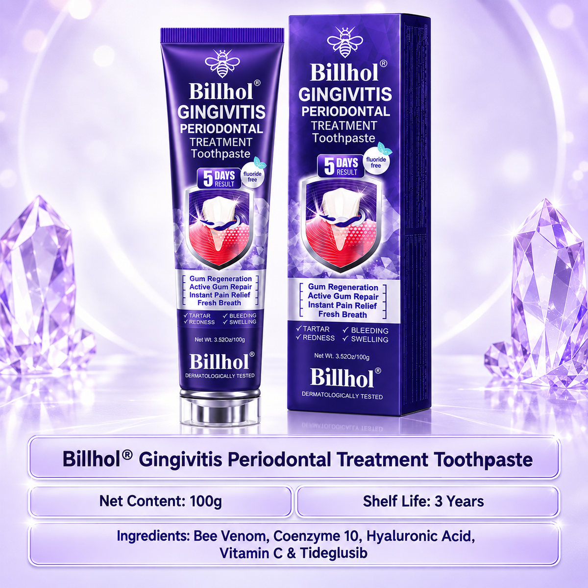 Billhol®🔔Gingivitis Periodontal Treatment Toothpaste