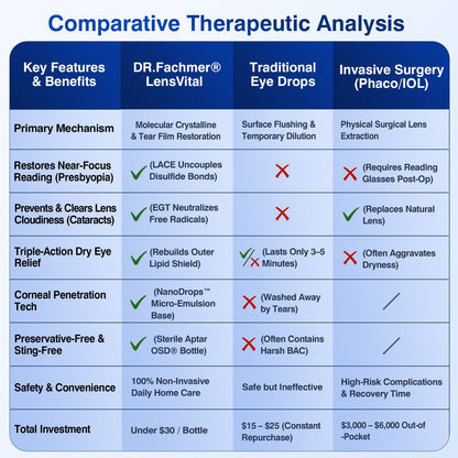 🇺🇸👨‍⚕️✅🥇DR.Fachmer® LensVital Crystalline Degeneration Repair NanoDrops