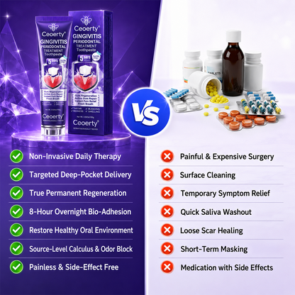 Ceoerty®📢 Gingivitis Periodontal Treatment Toothpaste✨