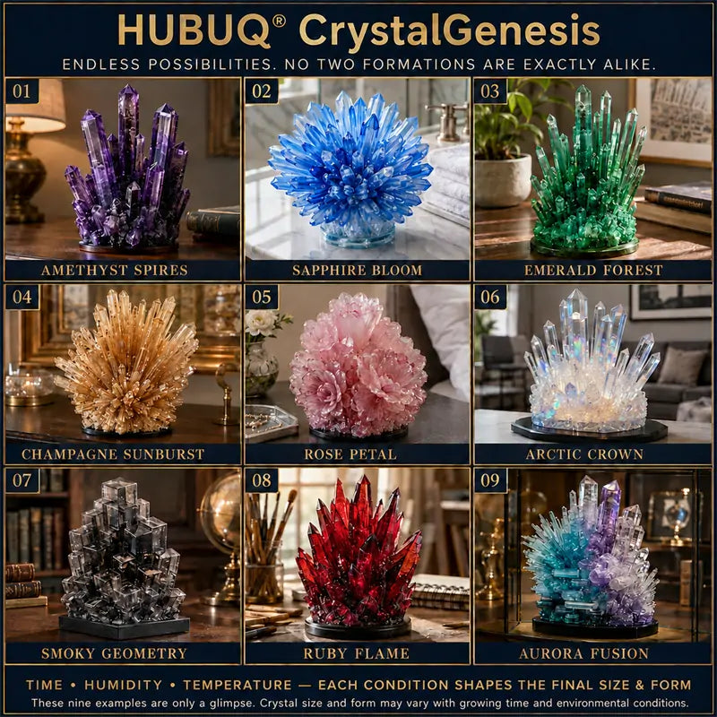 𝐁i𝐥𝐥𝐡𝐨𝐥®🗽 CrystalGenesis — Luxury Textured Crystal Growing Kit