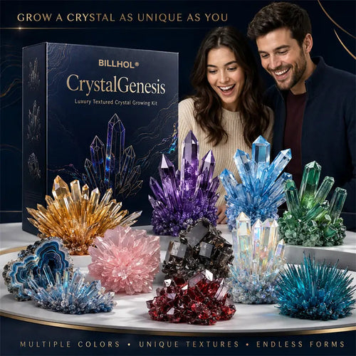 𝐁i𝐥𝐥𝐡𝐨𝐥®🗽 CrystalGenesis — Luxury Textured Crystal Growing Kit