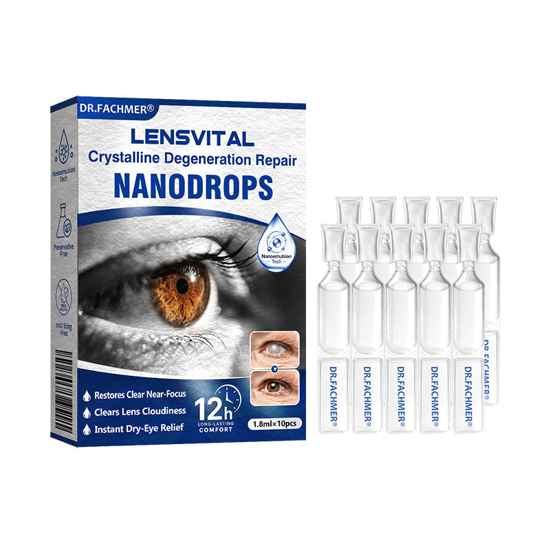 🇺🇸👨‍⚕️✅🥇DR.Fachmer® LensVital Crystalline Degeneration Repair NanoDrops