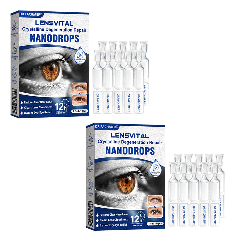🇺🇸👨‍⚕️✅🥇DR.Fachmer® LensVital Crystalline Degeneration Repair NanoDrops