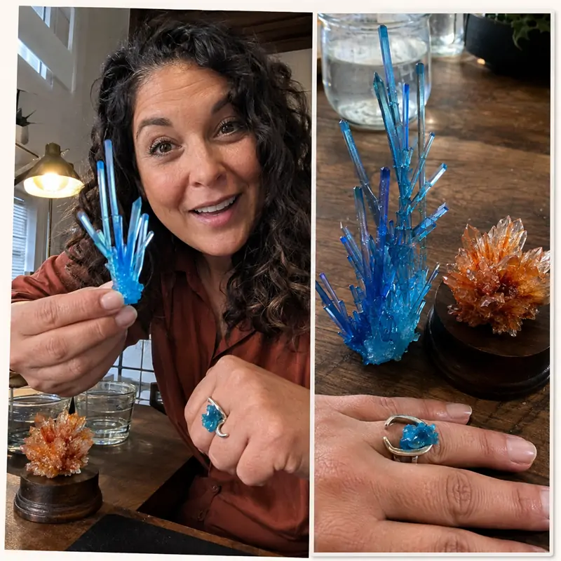 𝐁i𝐥𝐥𝐡𝐨𝐥®🗽 CrystalGenesis — Luxury Textured Crystal Growing Kit