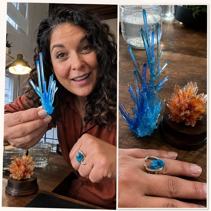 𝐁i𝐥𝐥𝐡𝐨𝐥®🗽 CrystalGenesis — Luxury Textured Crystal Growing Kit