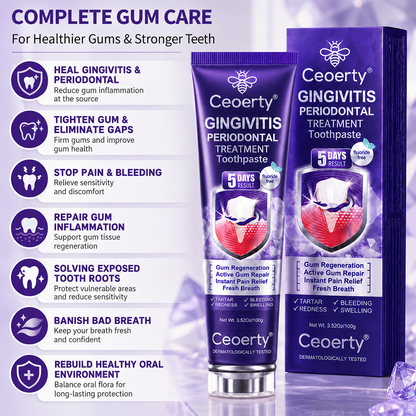 Ceoerty®📢 Gingivitis Periodontal Treatment Toothpaste✨