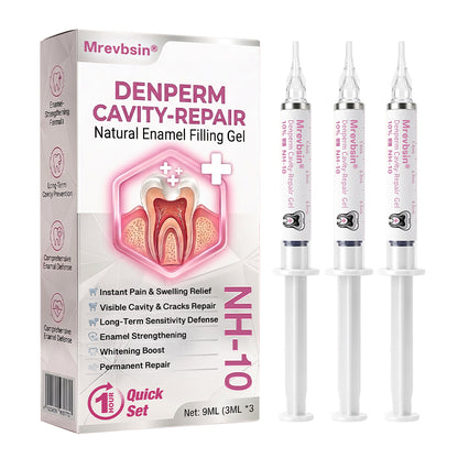 Mrevbsin® 👩‍⚕️ DenPerm Cavity-Repair Natural Enamel Filling Gel