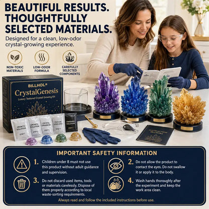 𝐁i𝐥𝐥𝐡𝐨𝐥®🗽 CrystalGenesis — Luxury Textured Crystal Growing Kit