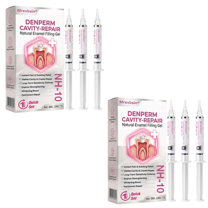 Mrevbsin® 👩‍⚕️ DenPerm Cavity-Repair Natural Enamel Filling Gel