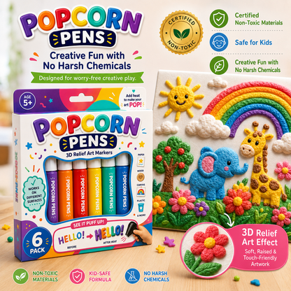 𝐁i𝐥𝐥𝐡𝐨𝐥® 3D Relief Art Pen – Turn Flat Drawings Into Touchable 3D Art