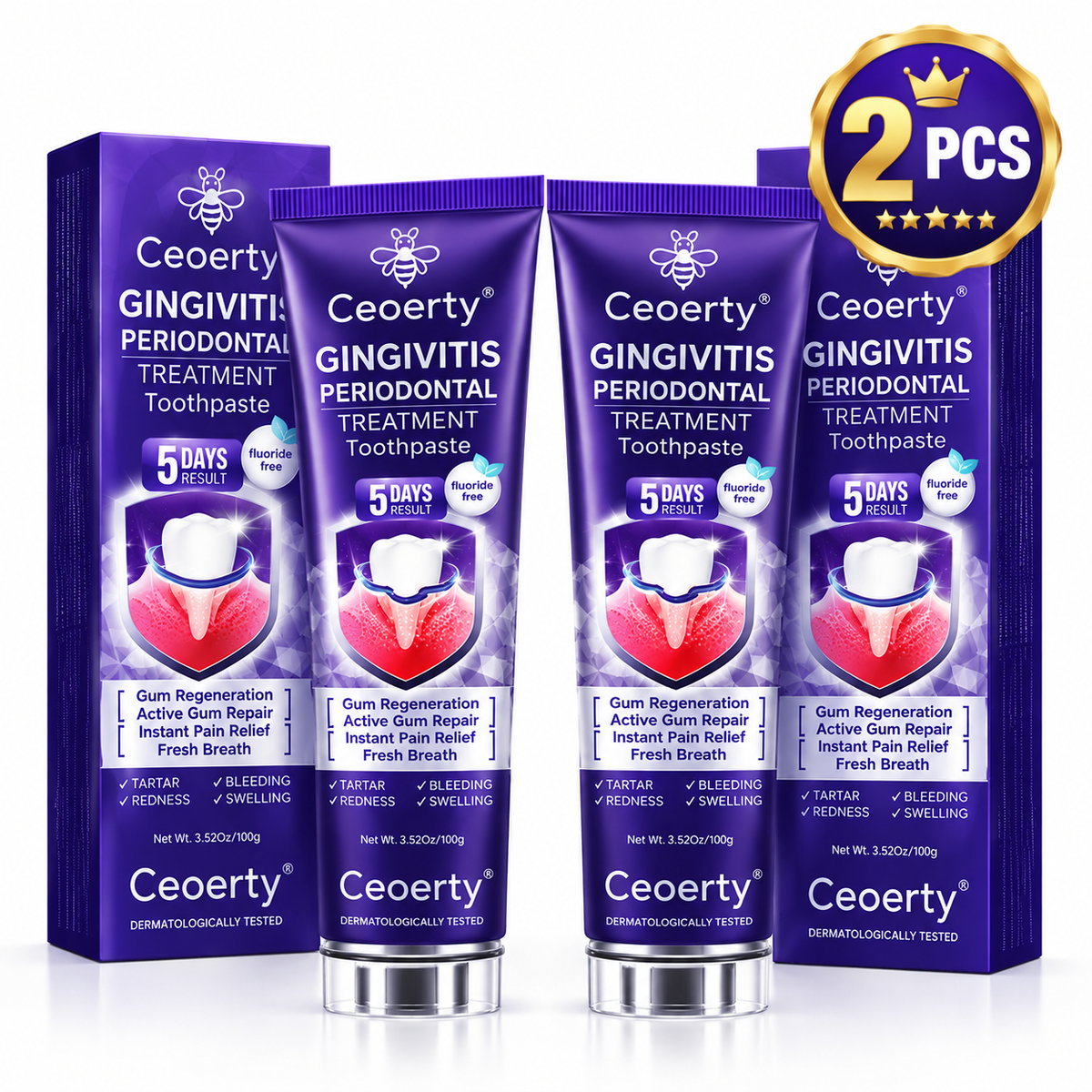 Ceoerty®📢 Gingivitis Periodontal Treatment Toothpaste✨