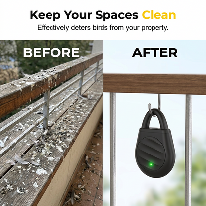 Billhol® Portable Ultrasonic Pest & Bird Repellent Keychain — product image 9